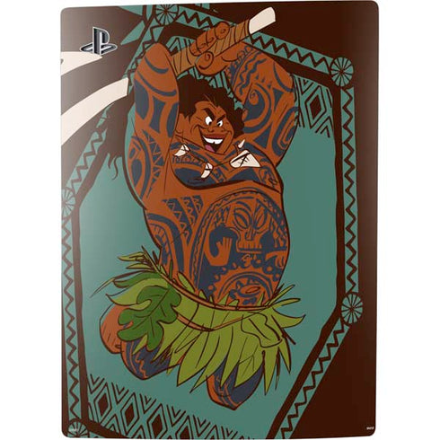Disney Moana Maui Ready To Fight PS5 Digital Edition Bundle Skin